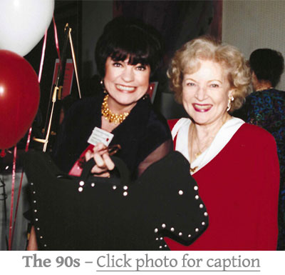 1990s - 1994 Fashion Show, with current President, JoAnne Worley.