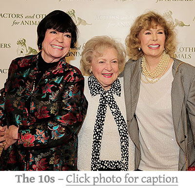 2011 - AOA 40th Anniversary Tribute to Betty, President JoAnne Worley & Loretta Swit